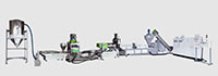 Force Feeding Single Stage Die-Face Cutting Plastic Pelletizing and Recycling Machines