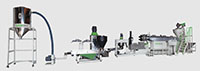 Force Feeding Two Stages Die-Face Cutting Plastic Pelletizing and Recycling Machines - 2