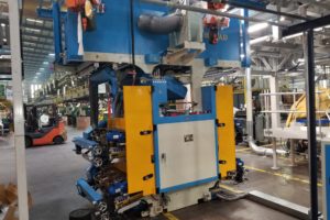 580mm 4 color inline print press Inteplast, TX