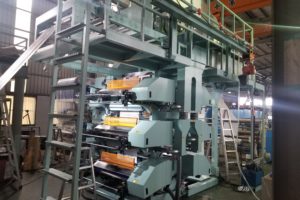 580mm 6 color inline print print press, Dallas plastics, TX